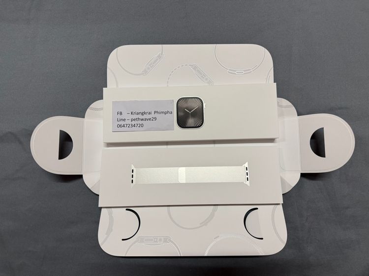 เทา ไทเทเนียม Apple watch S10 42,46mm Natural Titanium cellular มือ1 สีธรรมชาติ