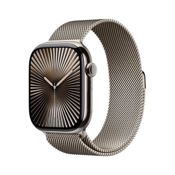 Apple watch S10 42,46mm Natural Titanium cellular มือ1 สีธรรมชาติ รูปที่ 3