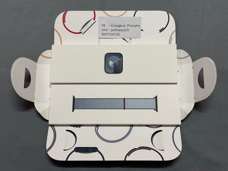 Apple watch series 9 41mm Silver cellular มือ1 รูปที่ 2