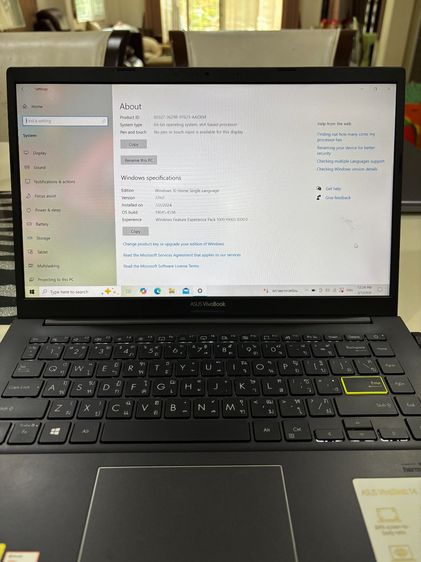 โน้ตบุ๊คทำงานลื่นๆ ในงบประหยัด ASUS VivoBook 14 i3 Gen 11 RAM 4GB SSD 512GB Full HD บางเบา พร้อมใช้ รูปที่ 6