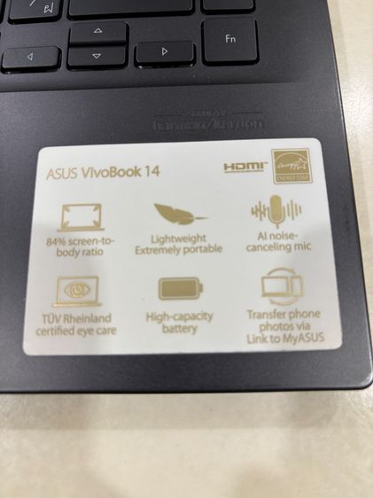 โน้ตบุ๊คทำงานลื่นๆ ในงบประหยัด ASUS VivoBook 14 i3 Gen 11 RAM 4GB SSD 512GB Full HD บางเบา พร้อมใช้ รูปที่ 4