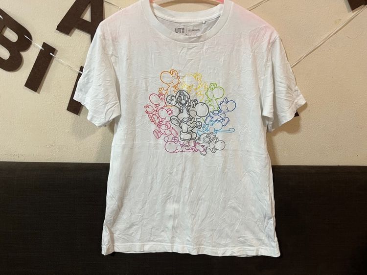 เสื้อยืดลายมาริโอ้ แบรนด์ Uniqlo Sz150