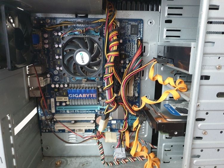 เคสคอม AMD X3 พร้อมใช้งาน ถูกๆ แถมเมาท์ คีย์บอร์ด ให้ไวครับ รูปที่ 10