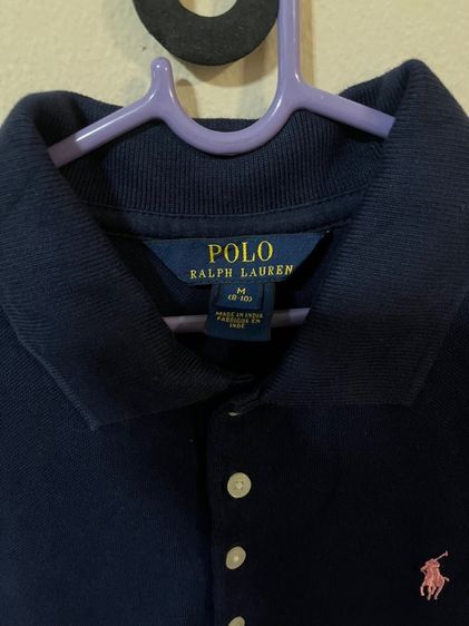 ชุดเดรส poloปักม้าสีชมพู แบรนด์ polo Ralph Rolren Sz 8-10 รูปที่ 3