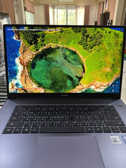 โน้ตบุ๊คทำงานลื่นๆ Huawei MateBook Core i5 Gen 10 RAM 8GB SSD 256GB จอ Full HD บางเบาพรีเมียม รูปที่ 7