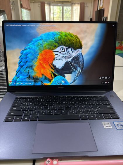 โน้ตบุ๊คทำงานลื่นๆ Huawei MateBook Core i5 Gen 10 RAM 8GB SSD 256GB จอ Full HD บางเบาพรีเมียม รูปที่ 9