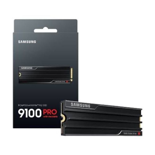 SAMSUNG 4TB 9100 PRO With HeatSink SSD