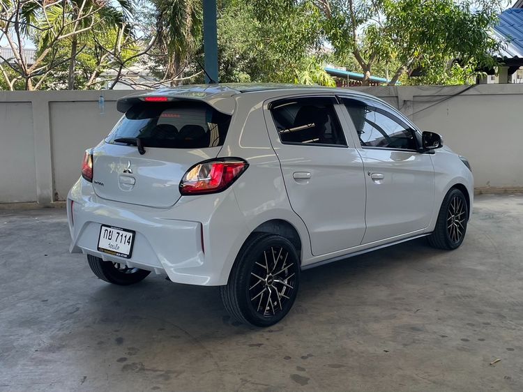 Mitsubishi Mirage 2020 1.2 GLX Sedan เบนซิน ไม่ติดแก๊ส เกียร์อัตโนมัติ ขาว รูปที่ 2