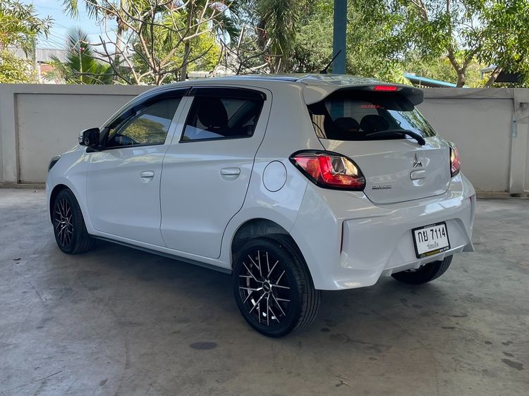 Mitsubishi Mirage 2020 1.2 GLX Sedan เบนซิน ไม่ติดแก๊ส เกียร์อัตโนมัติ ขาว รูปที่ 4