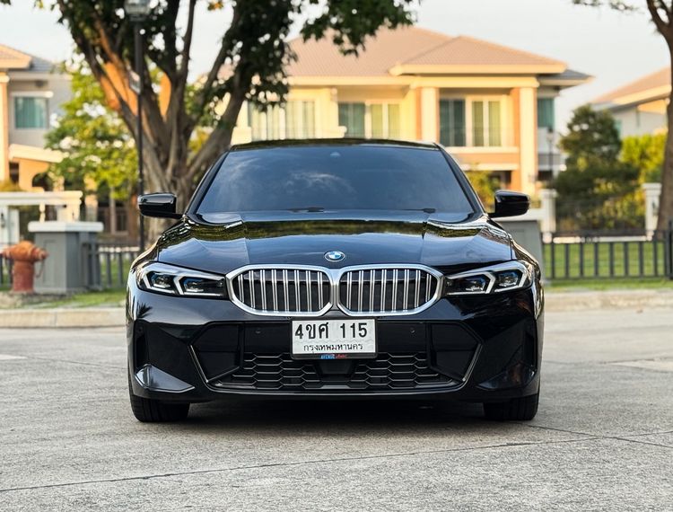 BMW Series 3 2023 320d Sedan ดีเซล ไม่ติดแก๊ส เกียร์อัตโนมัติ ดำ รูปที่ 2
