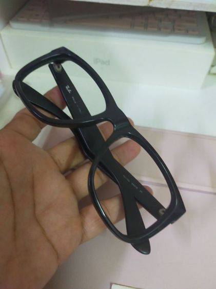 กรอบแว่นตา Rayban JUNTIN RB4165 ขนาด 54 16  140 made in italy ของแท้ สภาพดี เอาไปตัดใส่เลนส์ได้เลยครับ รูปที่ 5