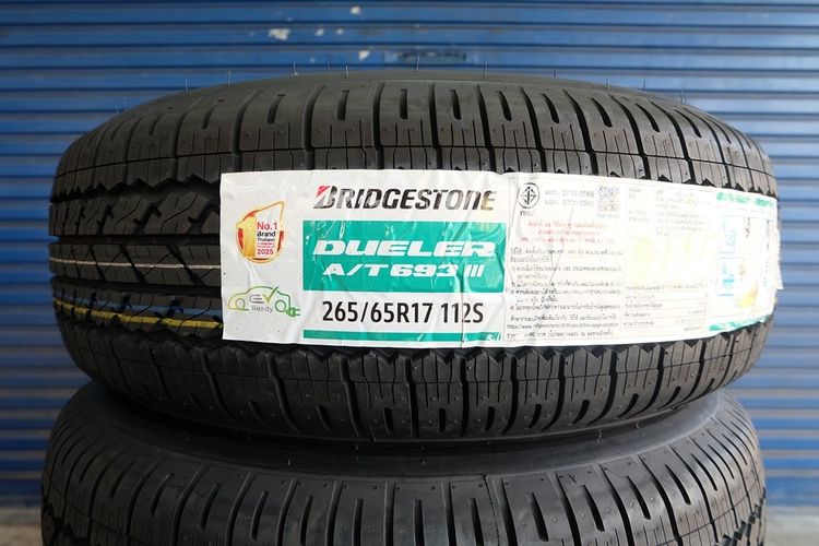 🏆 ยางใหม่ Bridgestone รุ่น Dueler 693III ขนาด 265 65R17 ปี25🏆 รูปที่ 2