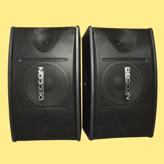 1 คู่ DECCON KTV-8 ตู้ลำโพงคาราโอเกะ 8นิ้ว กำลังขับ 400 วัตต์ 8 โอห์ม ลำโพงเสียงแหลม ขนาด 3 นิ้ว 2 ตัวเหมาะสำหรับใช้ในห้องคาราโอเกะ KTV8 KTV รูปที่ 4