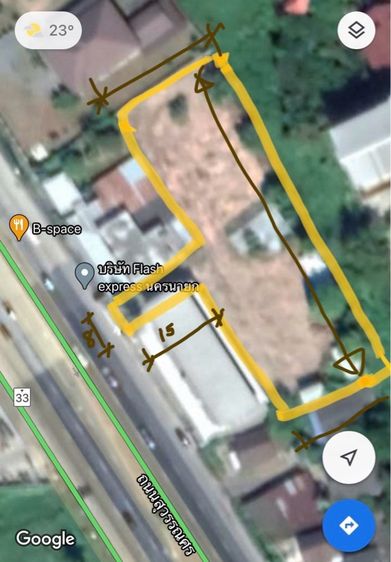 ใช่  ที่ดินโฉนดในเขตเทศบาล อ.เมือง นครนายก รูปที่ 2