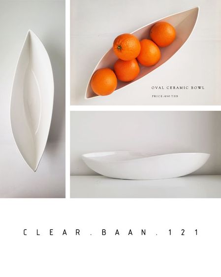 ชามใส่ผลไม้เซรามิก