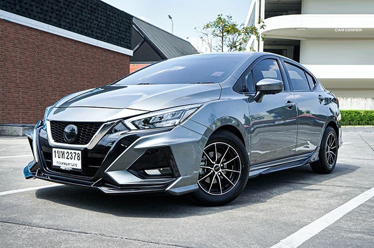 รถ Nissan Almera 1.0 V สี เทา