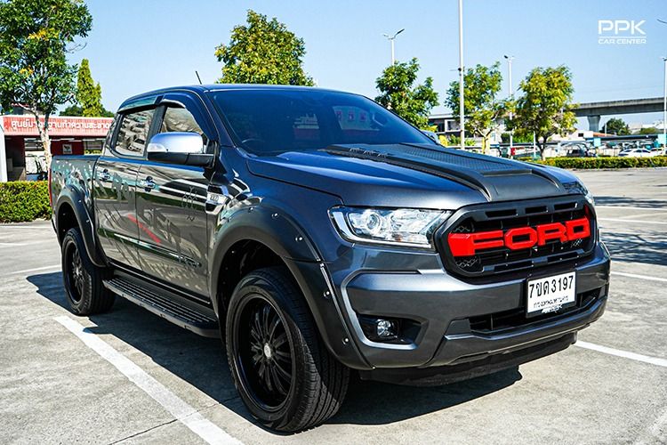 Ford Ranger 2019 2.5 Hi-Rider XLT Pickup ดีเซล ไม่ติดแก๊ส เกียร์อัตโนมัติ เทา รูปที่ 3