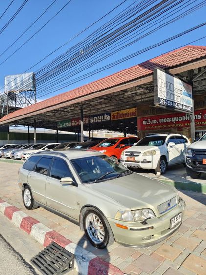 Volvo V40 2001 2.0 T4 Van เบนซิน ไม่ติดแก๊ส เกียร์อัตโนมัติ บรอนซ์ทอง รูปที่ 4