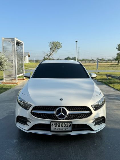 Mercedes-Benz A-Class 2021 A200 เบนซิน ขาว รูปที่ 2