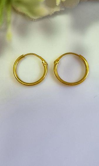 ต่างหูทองคำแท้ 18k