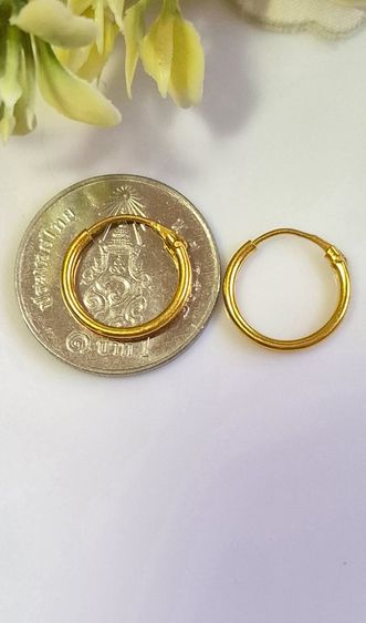 ต่างหูทองคำแท้ 18k รูปที่ 6