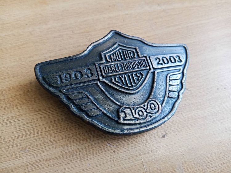 Harley-Davidson หัวเข็มขัดครบรอบ 100 ปี Harley-Davidson