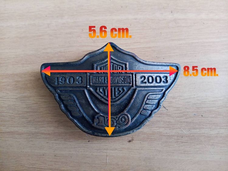Harley-Davidson หัวเข็มขัดครบรอบ 100 ปี Harley-Davidson รูปที่ 7