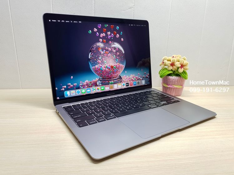 Apple Macbook Air แมค โอเอส 8 กิกะไบต์ อื่นๆ ไม่ใช่ MacbookAir (Retina13-inch, 2020) i5 1.1Ghz SSD 512Gb Ram 8Gb สีสเปซเกรย์ CTO ราคาสุดคุ้ม
