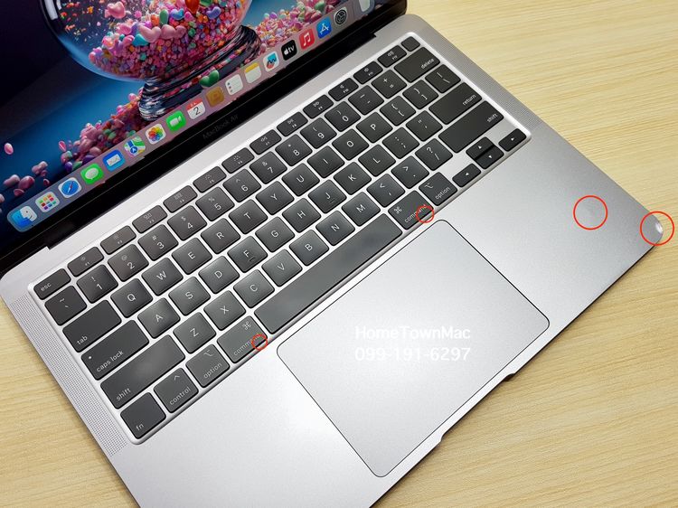 MacbookAir (Retina13-inch, 2020) i5 1.1Ghz SSD 512Gb Ram 8Gb สีสเปซเกรย์ CTO ราคาสุดคุ้ม รูปที่ 10