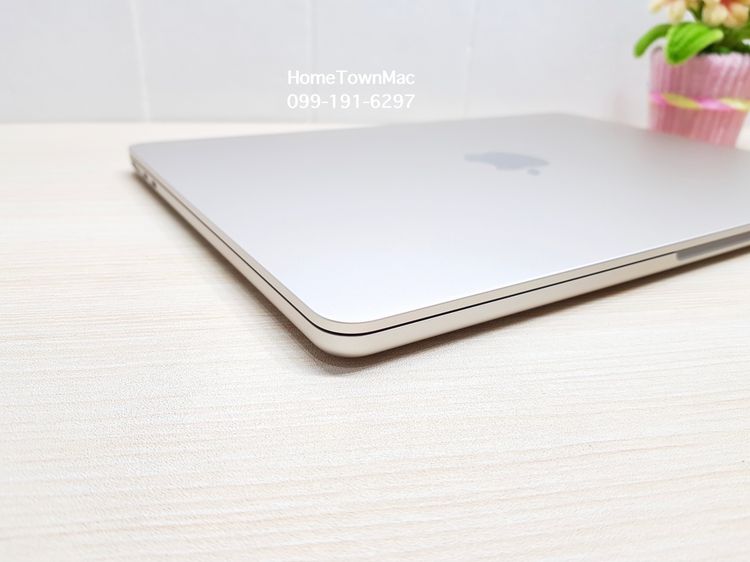 MacbookAir (Retina13-inch, 2022) M2 8-Core CPU 8-Core GPU SSD 256Gb Ram 16Gb สี Starlight ประกันยาว รูปที่ 4