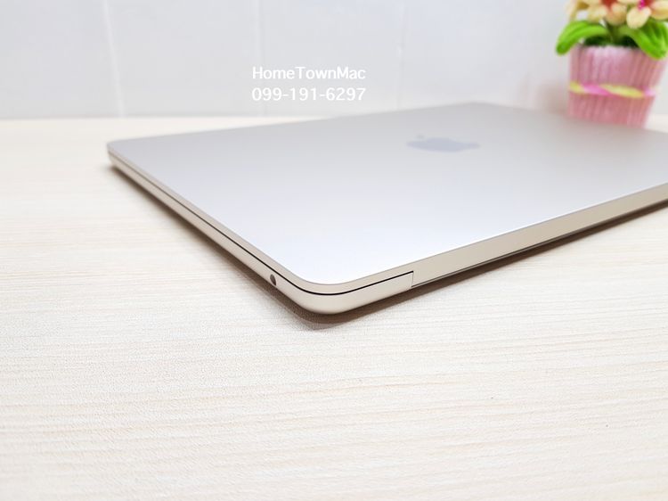 MacbookAir (Retina13-inch, 2022) M2 8-Core CPU 8-Core GPU SSD 256Gb Ram 16Gb สี Starlight ประกันยาว รูปที่ 6