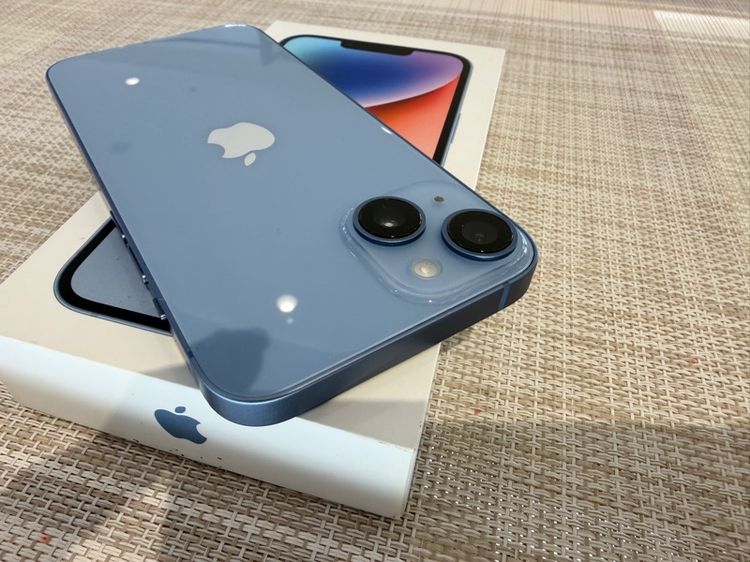  iPhone 14 สีฟ้า 128 ผ่อนได้ รับเทิร์น รูปที่ 3