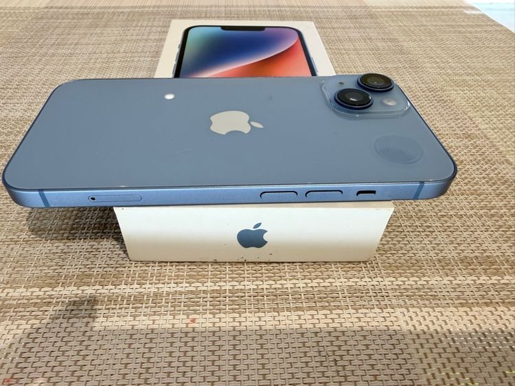  iPhone 14 สีฟ้า 128 ผ่อนได้ รับเทิร์น รูปที่ 2