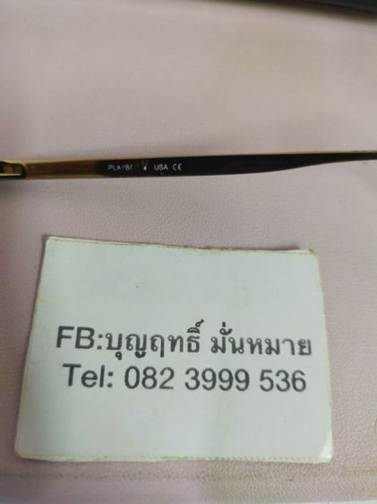 แว่นตา PLAYBOY USA PB32261 49 21 145 ของแท้ สภาพดี ทรงสวย เลนส์ มีค่าสายตาเอาไปตัดใส่เลนส์ใหม่ได้เลยครับ รูปที่ 4