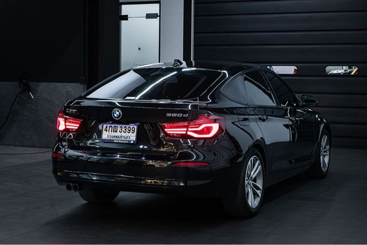 BMW Series 3 2020 Sedan ดีเซล ไม่ติดแก๊ส เกียร์อัตโนมัติ ดำ รูปที่ 3