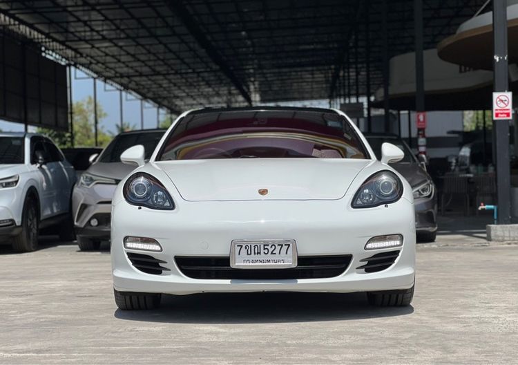 Porsche Panamera 2013 3.0 S Hybrid Sedan ไฮบริด ไม่ติดแก๊ส เกียร์อัตโนมัติ ขาว รูปที่ 3
