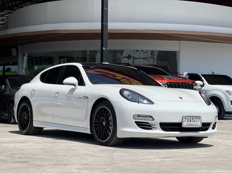 Porsche Panamera 2013 3.0 S Hybrid Sedan ไฮบริด ไม่ติดแก๊ส เกียร์อัตโนมัติ ขาว