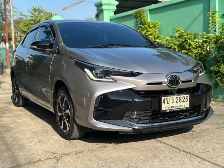 Toyota Yaris 2023 1.2 Premium Sedan ดีเซล ไม่ติดแก๊ส เกียร์อัตโนมัติ เทา รูปที่ 3