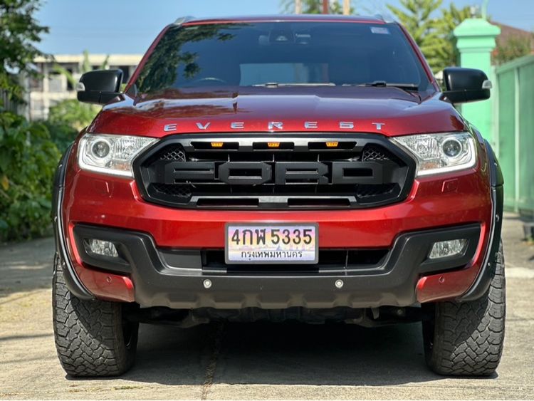 รถ Ford Everest 3.2 Titanium Plus 4WD สี แดง