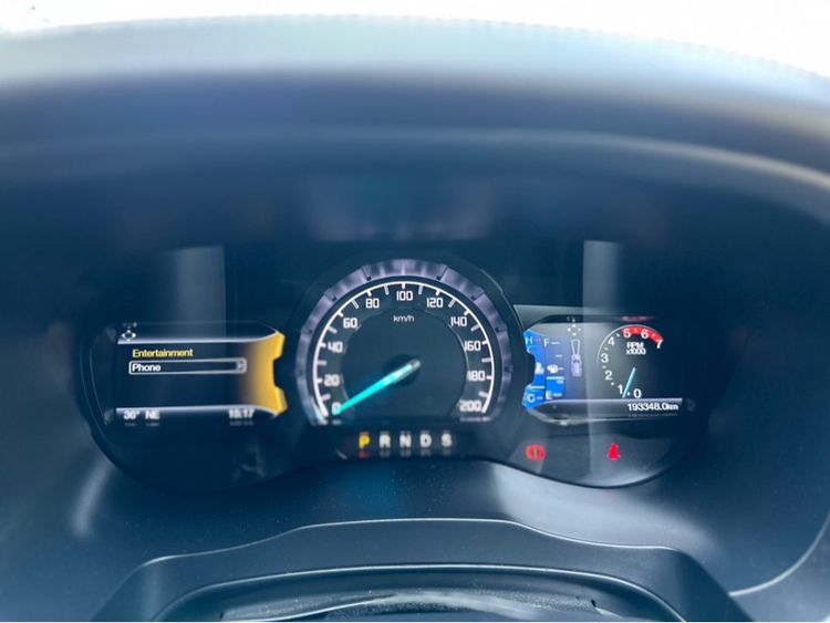 Ford Everest 2017 3.2 Titanium Plus 4WD Utility-car ดีเซล ไม่ติดแก๊ส เกียร์อัตโนมัติ แดง รูปที่ 4