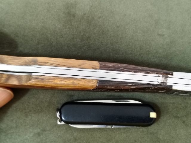 ขายคู่Victorinox sd 58 mm. แท้มือสองเครื่องมือครบใบมีดหลักผ่านการลับแต่ยังคม พร้อมมีดพับวินเทจทรงมีดสวยระบบล็อคหลังมีน้ำหนักราคา 650.-บาท รูปที่ 6