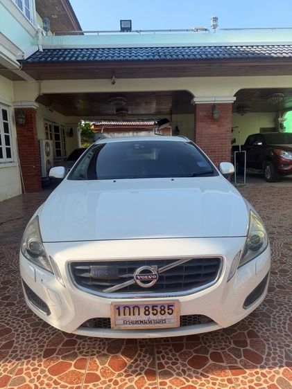 Volvo V60 2013 1.6 Drive เบนซิน ไม่ติดแก๊ส เกียร์อัตโนมัติ ขาว รูปที่ 3