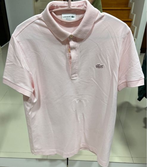 ชมพู M แขนสั้น เสื้อโปโล อื่นๆ Lacoste 