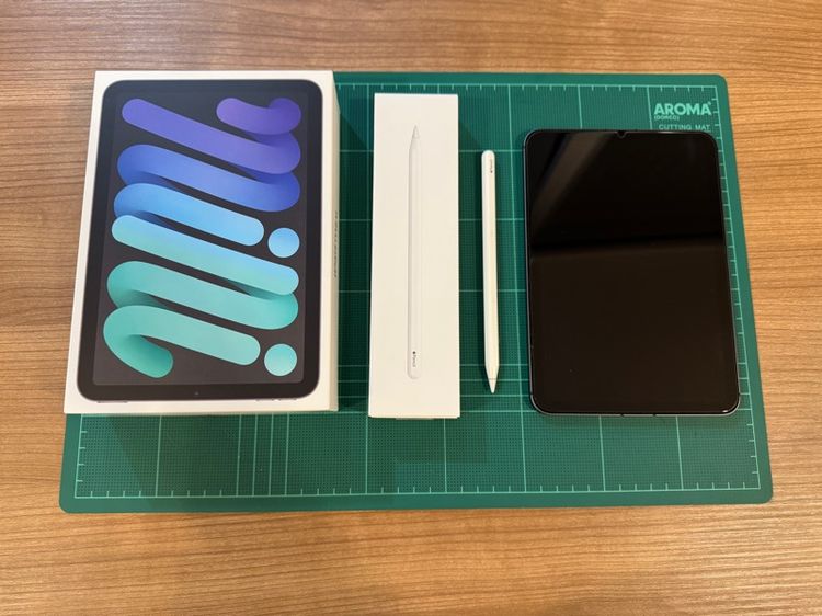 iPad mini Gen 6 WiFi Cellular 256GB สี Space Gray รวมปากกา Apple Pencil ครบกล่อง