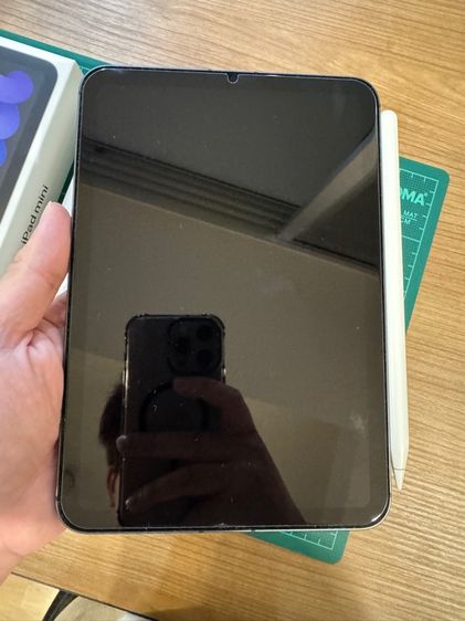 iPad mini Gen 6 WiFi Cellular 256GB สี Space Gray รวมปากกา Apple Pencil ครบกล่อง รูปที่ 3