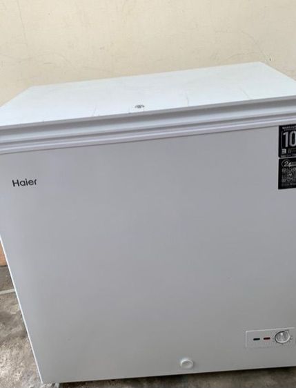 HAIER ตู้แช่แข็งฝาทึบ 2 ระบบ ขนาด 10.8Q รุ่น HCF-350DP สีขาว