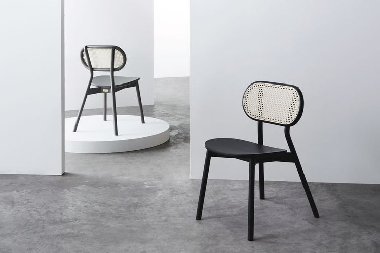 PODIUM Cane Chair ของแท้ มือสอง สภาพ 95  รูปที่ 9