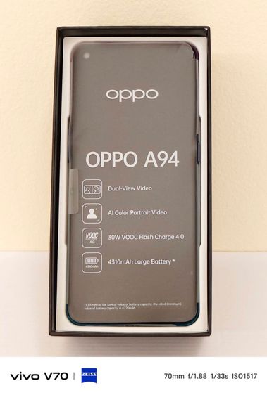 Oppo A94 สภาพสวย ดีไซน์หรู บาง น้ำหนักเบา รูปที่ 4