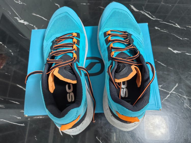 รองเท้าเดินป่า ไม่ระบุ ฟ้า รองเท้าวิ่งเทรล Scarpa รุ่น Spin Planet 