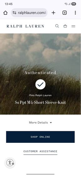 เสื้อยืด POLO สีกรมท่า มือ2 made in Cambodia แท้  รูปที่ 5